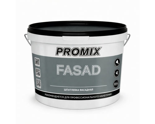 PROMIX Fasad 25 кг шпатлевка для отделки фасадов