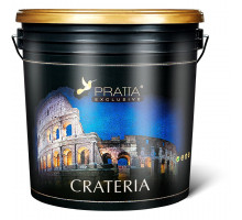 Pratta CRATERIA Декоративная штукатурка с эффектом микрократеров, 6 кг