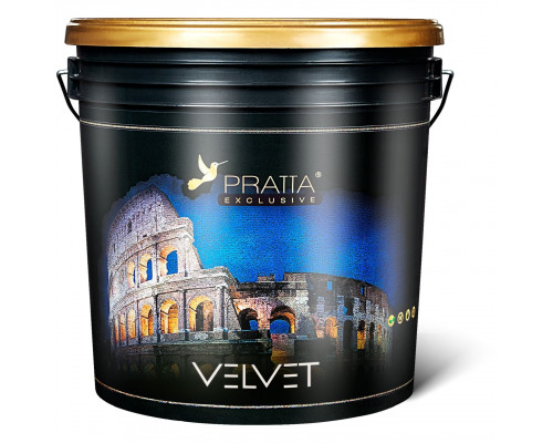 Штукатурка Pratta Velvet с эффектом бархата для интерьеров и фасадов