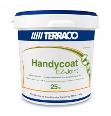 TERRACO HANDYCOAT EZ-JOINT шпатлевка финишная для швов гипсокартона, для внутренних работ (25кг)