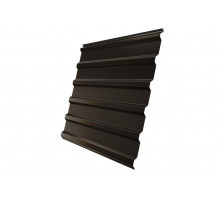 Профнастил C20R 0,5 Satin Matt RR 32 темно-коричневый