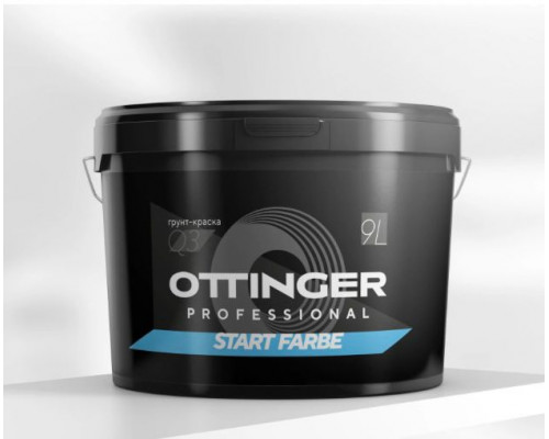 OTTINGER START FARBE Q3 Грунт–краска под покраску 9л.