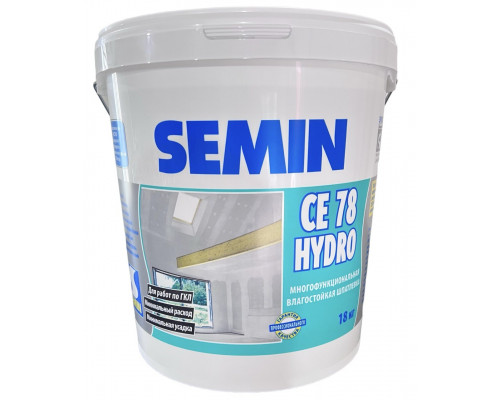 Шпаклевка Semin CE 78 HYDRO / CE 78 ГИДРО 20кг