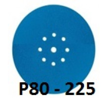 СМиТ CERAMIC шлифовальный диск на липучке; диаметр 225 мм /  P80
