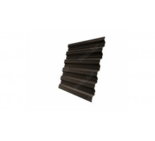 Профнастил HC35R 0,5 Satin Matt RR 32 темно-коричневый