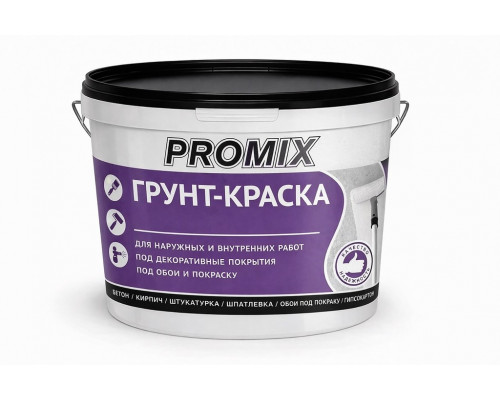 Грунт-краска PROMIX ВД-АК 11 (ведро 14кг)