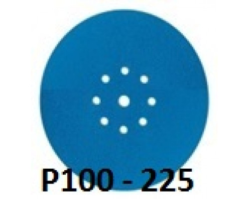 СМиТ CERAMIC шлифовальный диск на липучке; диаметр 225 мм / P100