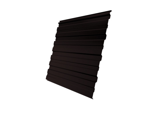 Профнастил C10R 0,45 PE-Double RAL 9005 черный для крыши размеры и цены