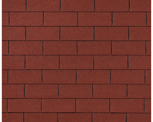 RoofShield черепица Фемили Лайт Американ (3м2) Красный