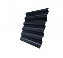 Профнастил HC35R 0,5 Satin Matt RAL 7024 мокрый асфальт