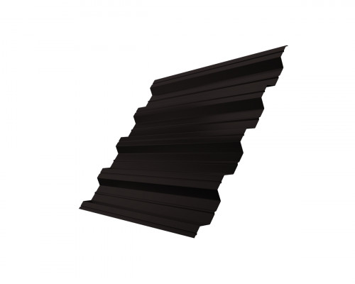 Профнастил HC44R 0,5 GreenCoat Pural BT, matt RR 33 черный (RAL 9004 сигнальный черный) для крыши размеры и цены