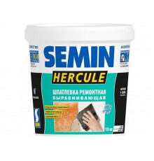 SEMIN HERCULE 15кг Трещиностойкая влагостойкая шпатлевка для ремонта отделки