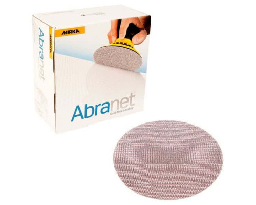 Шлифовальный круг Abranet Mirka 225 мм P100 | Сетчатая основа для среднего шлифования