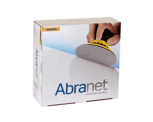 Шлифовальный круг Abranet MIRKA 225 мм P80 | Сетчатый абразив для ЭШМ | Быстрая скорость шлифования