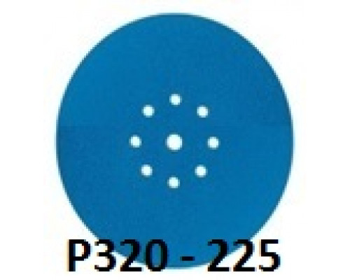СМиТ CERAMIC шлифовальный диск на липучке; диаметр 225 мм / P320